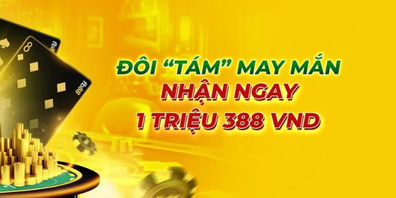 Mã code FB88 đôi 8 may mắn giá trị cao