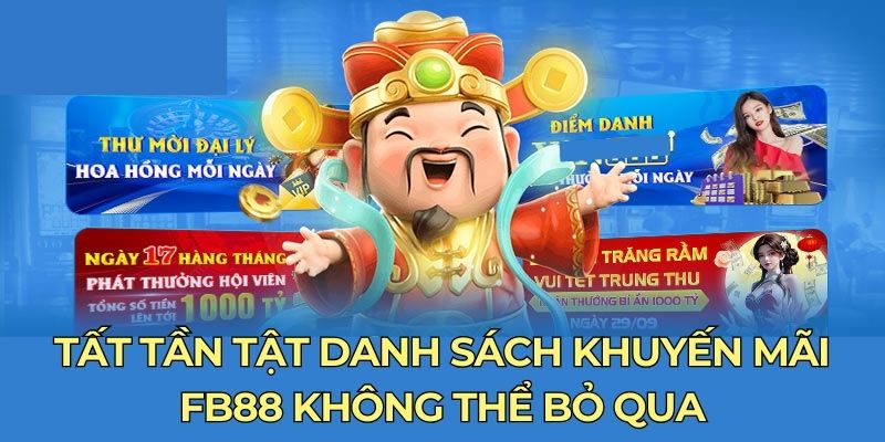 List khuyến mãi FB88 chắc chắn phải thử